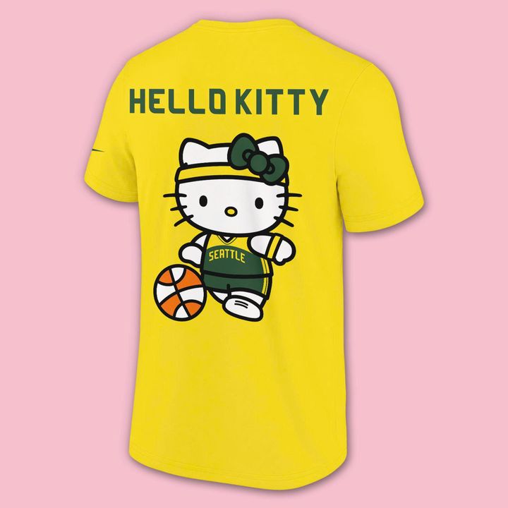 2026 Exclusive T-Shirt Seattle Storm x Hello Kitty!