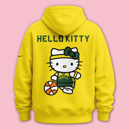 2026 Limited edition Hoodie Seattle Storm x Hello Kitty