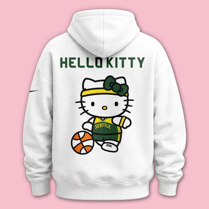 2026 Limited edition Hoodie Seattle Storm x Hello Kitty