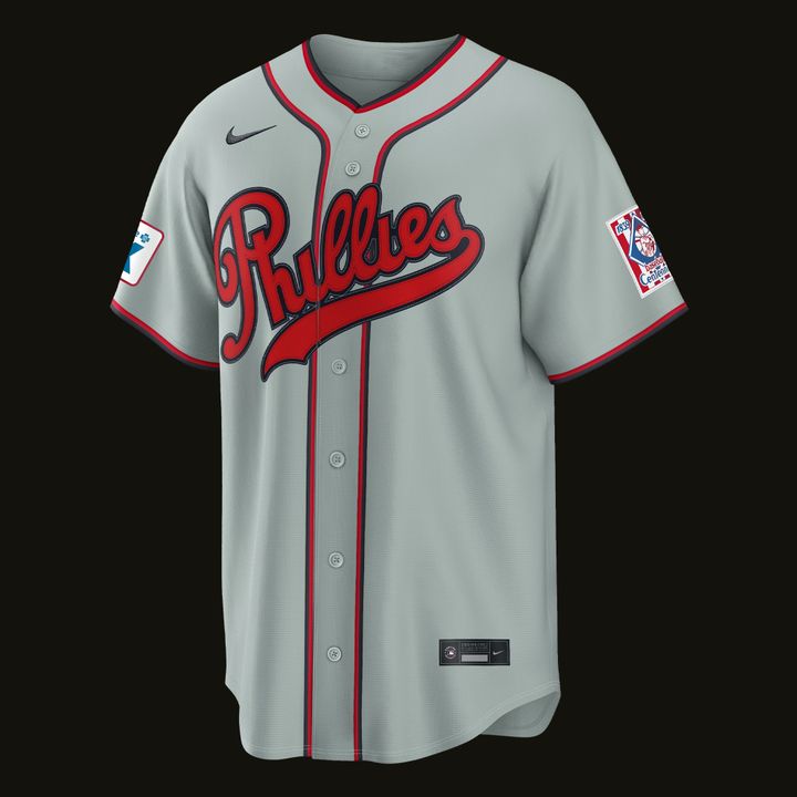 Philadelphia Phillies 2026 Field of Dreams Stadium Jersey - Gray - Custom