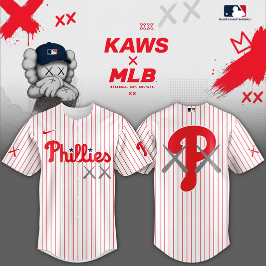 Exclusive Version Philadelphia Phillies x Kaws Jersey 2026