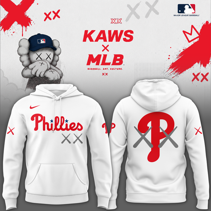 Exclusive Version Philadelphia Phillies x Kaws Hoodie 2026