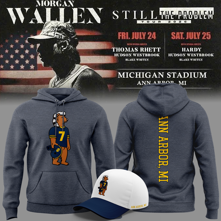 Exclusive Morgan Wallen x Michigan Football Hoodie 2026