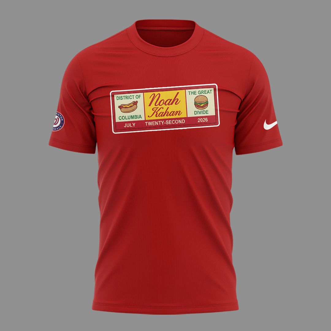 Limited Edition The Great Divide Tour 2026 At Washington Nationals Shirt
