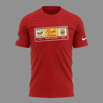 Limited Edition The Great Divide Tour 2026 At Washington Nationals Shirt