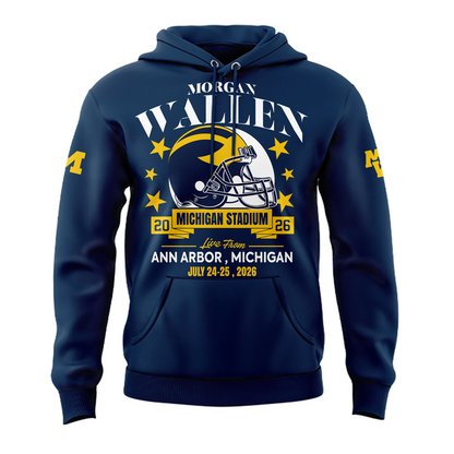Exclusive Morgan Wallen x Michigan Football Hoodie 2026