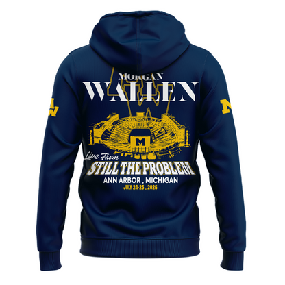Exclusive Morgan Wallen x Michigan Football Hoodie 2026