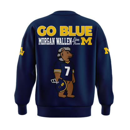 Exclusive Morgan Wallen x Michigan Football Sweashirt 2026