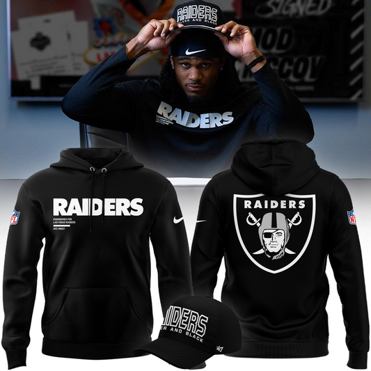 Special New Las Vegas Raiders Black Hoodie 2026