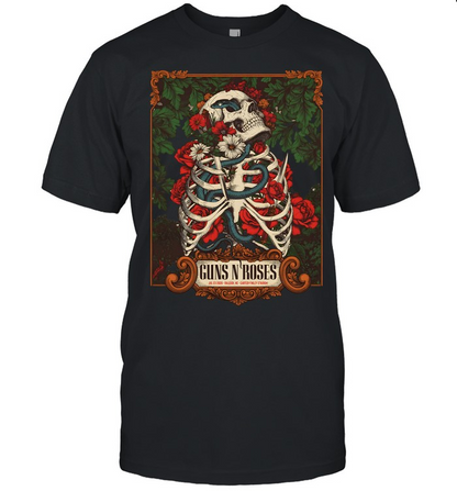 Guns N' Roses - World Tour 2026 At Carter-Finley Stadium T-Shirt