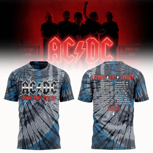 Exclusive AC/DC - Power Up Tour 2026 T-Shirt