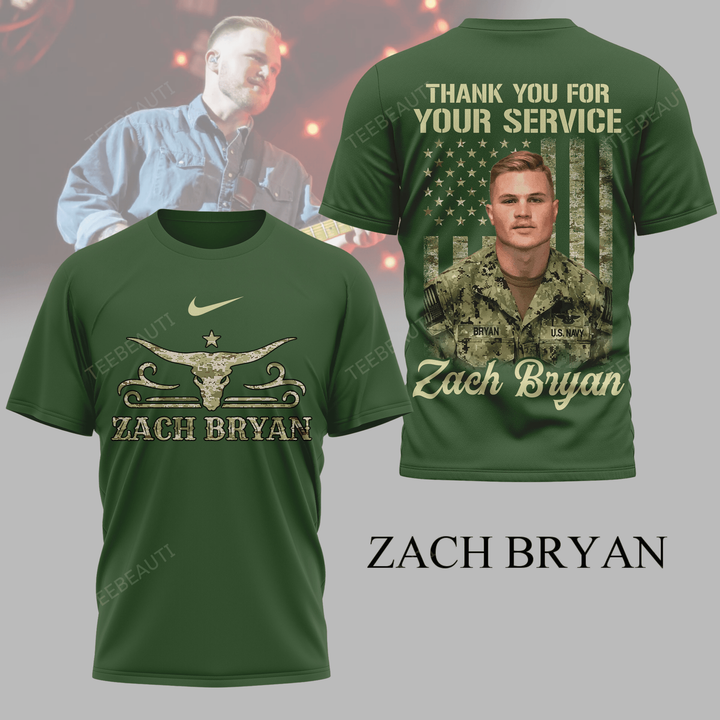 Zach Bryan With Heaven On Tour T-Shirt