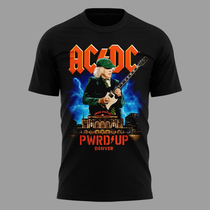 01.AC/DC x Denver -POWER UP TOUR 2026 T-shirt