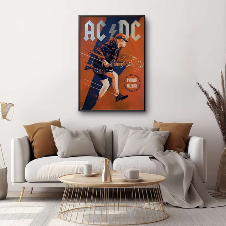 04.16. Poster AC/DC At Denver Event - Power Up Tour 2026 - Empower Filed at Mile High Poster