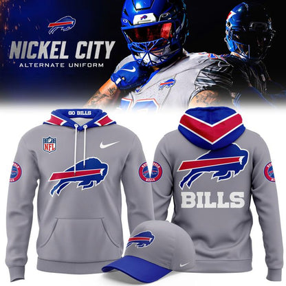 Men's Buffalo Bills Nickel City Pullover Hoodie