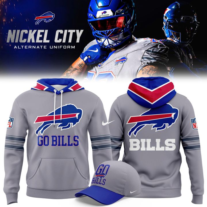 Men's Buffalo Bills Nickel City Pullover Hoodie