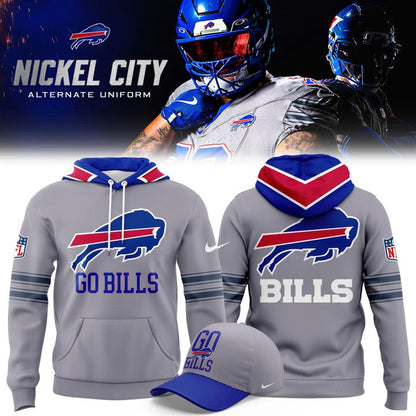 Men's Buffalo Bills Nickel City Pullover Hoodie
