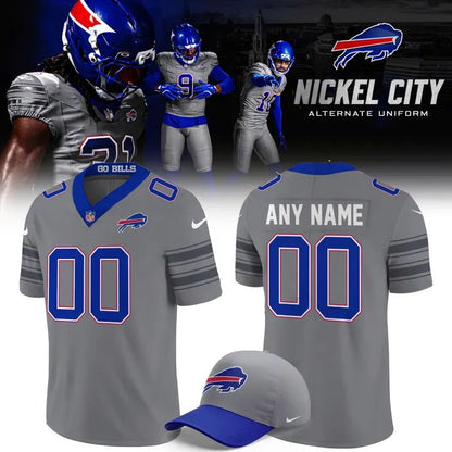Buffalo Bills Nickel City Custom Football Jersey