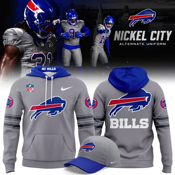 Men's Buffalo Bills Nickel City Pullover Hoodie