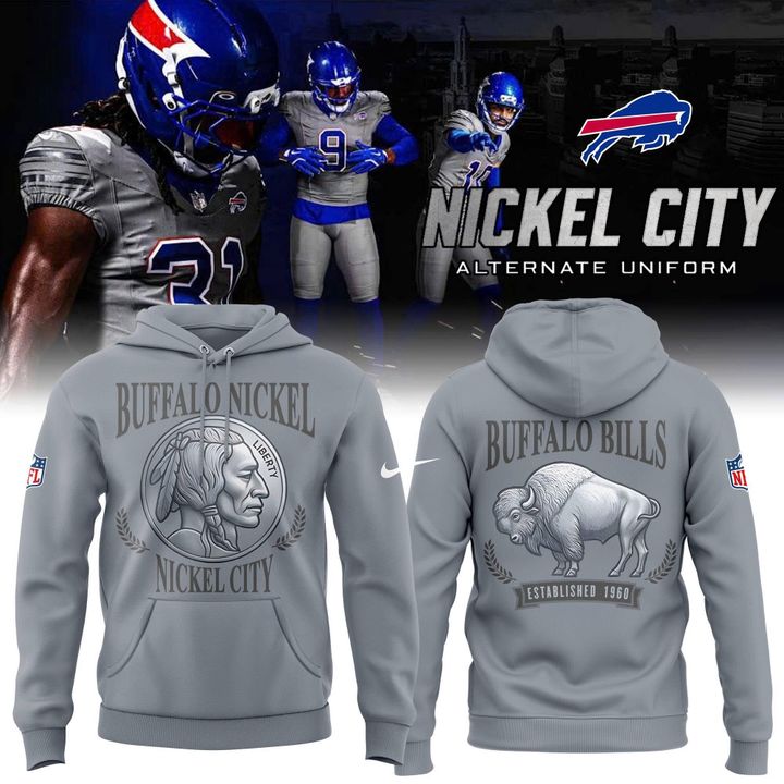 Men's Buffalo Bills Nickel City Pullover Hoodie