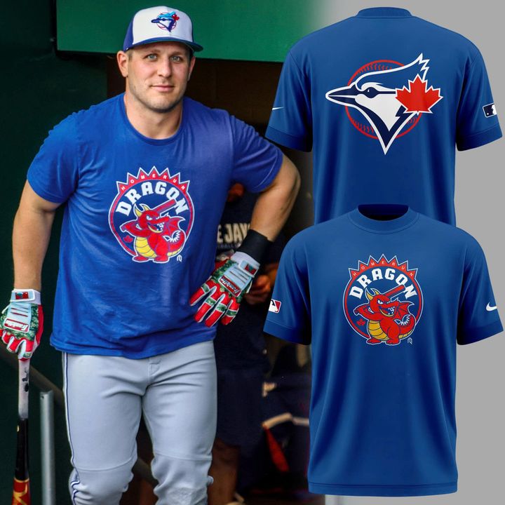 Toronto Blue Jays Home Run Dragon T-Shirt v1