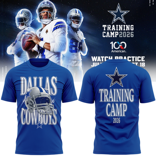 01.Dallas Cowboys-Training Camp 2026 T-shirt