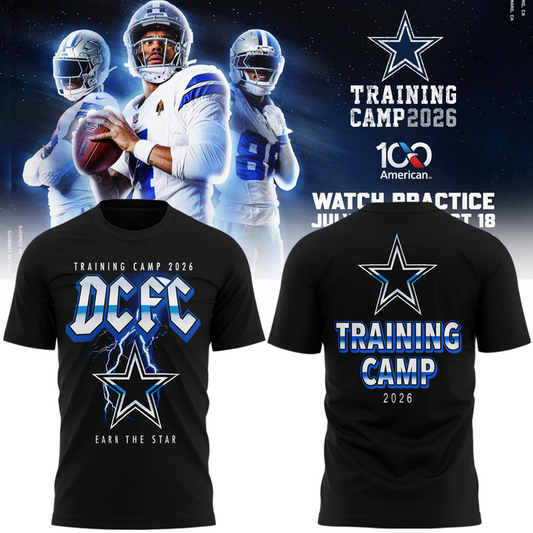 02.Dallas Cowboys-Training Camp 2026 T-shirt