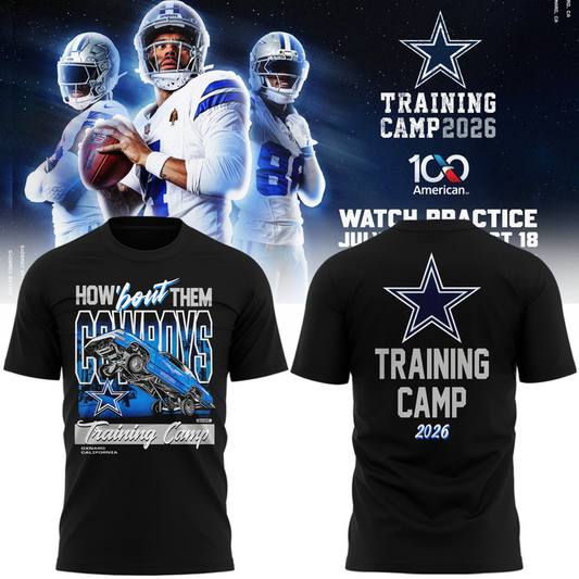 03.Dallas Cowboys-Training Camp 2026 T-shirt