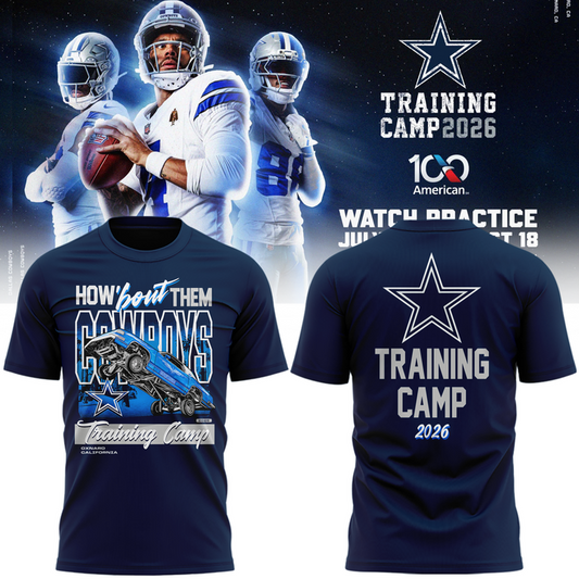 04.Dallas Cowboys-Training Camp 2026 T-shirt