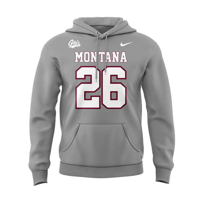 Limited Edition Montana Grizzlies x Jason Aldean And Luke Bryan Gray Hoodie
