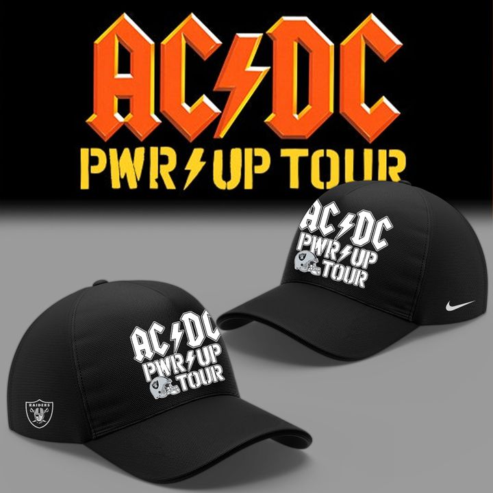 01.04. Black AC/DC x Las Vegas Raiders - Power Up Tour 2026 Jersey