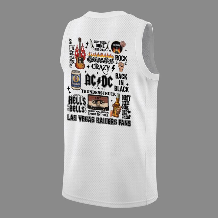 22. Limited Edition AC/DC x Las Vegas Raiders - Power Up Tour 2026 Jersey