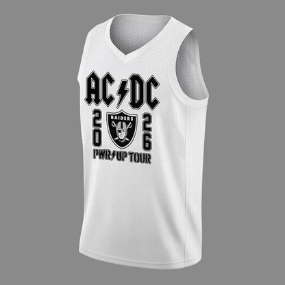 22. Limited Edition AC/DC x Las Vegas Raiders - Power Up Tour 2026 Jersey