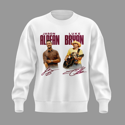 Limited Edition Montana Grizzlies x Jason Aldean And Luke Bryan Sweatshirt
