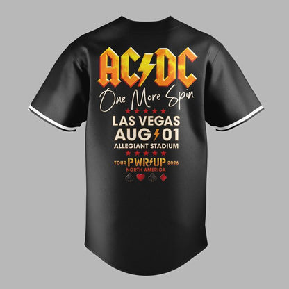 01.05. Limited Jersey AC/DC - Exclusive Las Vegas, NV Event Shirt - Power Up Tour 2026 Jersey