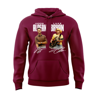 1.Limited Edition Montana Grizzlies x Jason Aldean And Luke Bryan Hoodie