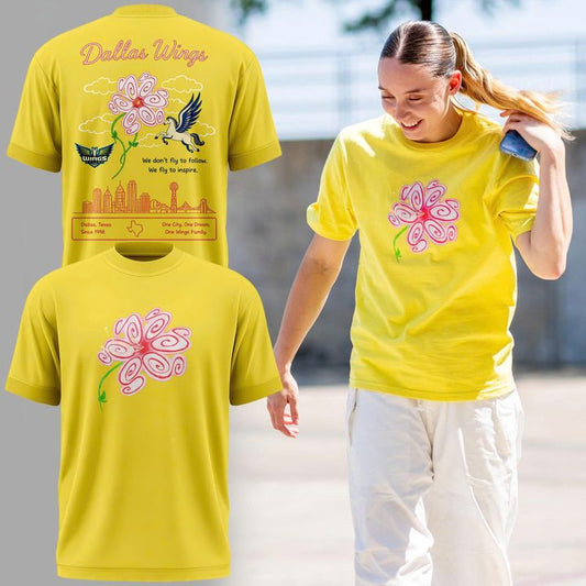 2026 Dallas Wings S Flower Tee