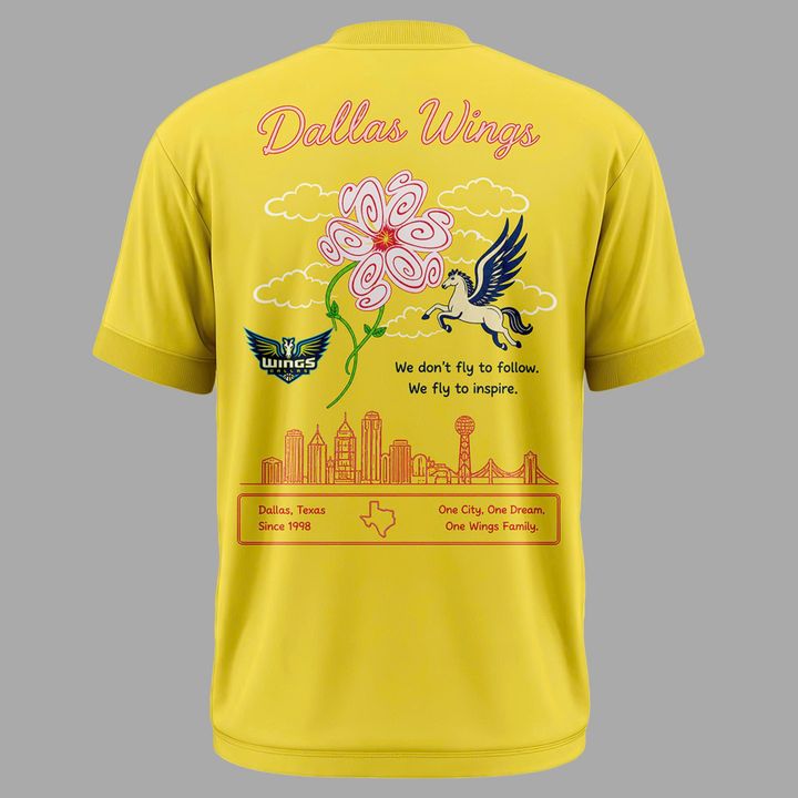 2026 Dallas Wings S Flower Tee