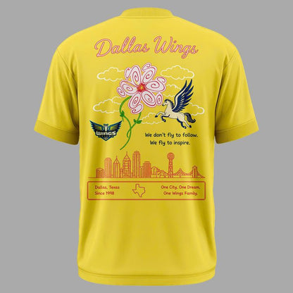 2026 Dallas Wings S Flower Tee