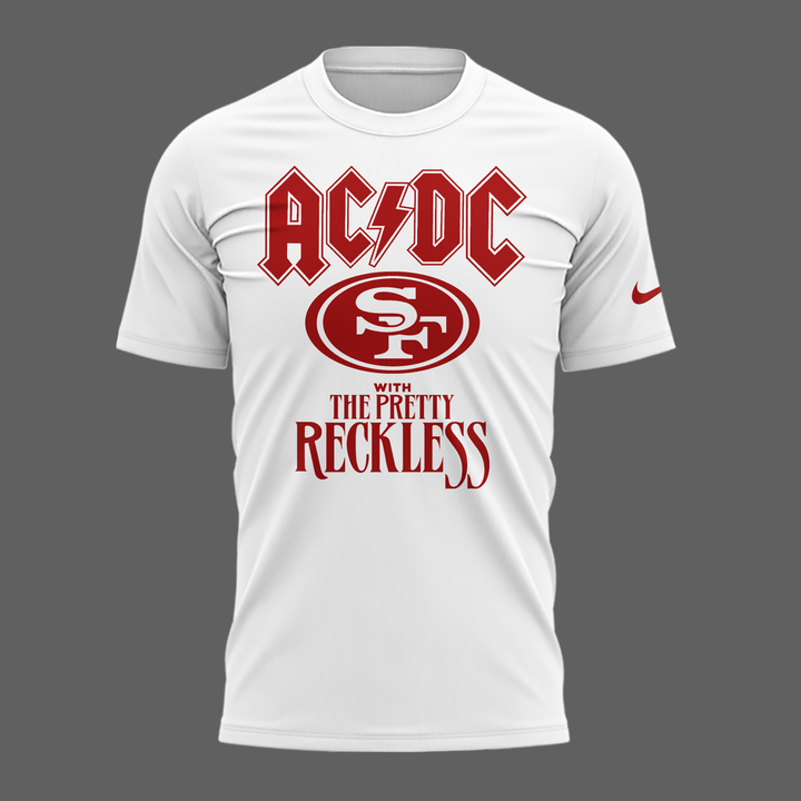 Special New San Francisco 49ers x PWR/UP TOUR Tshirt 2026