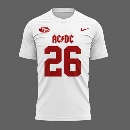 Special New San Francisco 49ers x PWR/UP TOUR Tshirt 2026