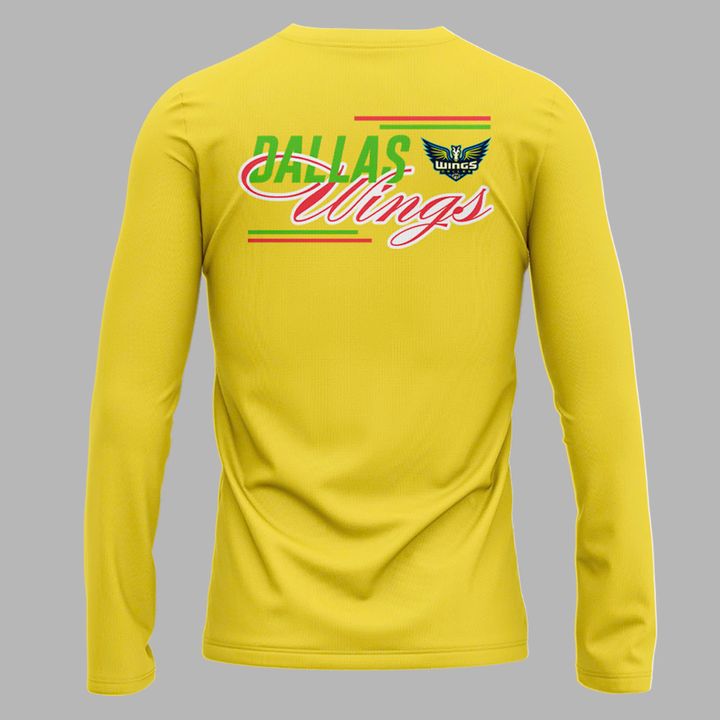 Dallas Wings S Flower Long Sleeve Shirt