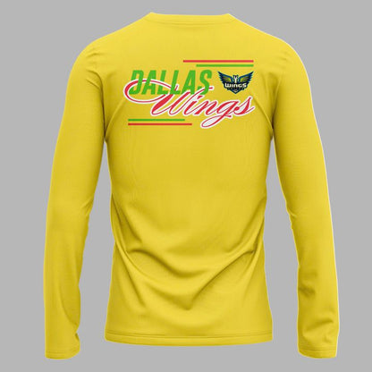 Dallas Wings S Flower Long Sleeve Shirt