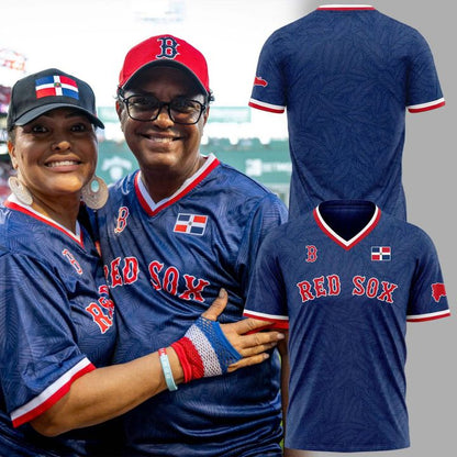 Red Sox 2026 Dominican Republic Celebration T-Shirt - Limited Edition