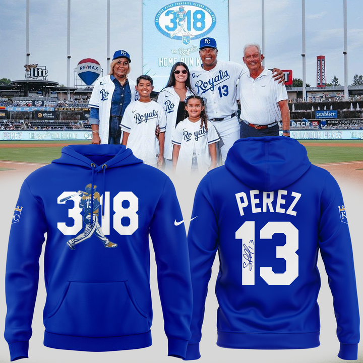 Exclusive Version Kansas City Royals #Salvy318 Hoodie