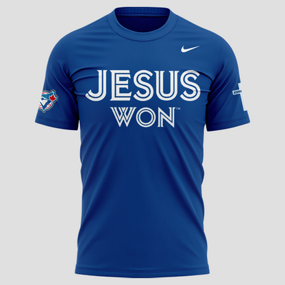 Toronto Blue Jays x JESUS WON 2026 T-shirt