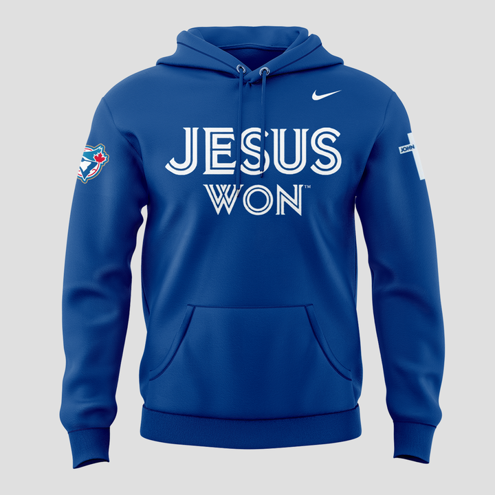 Toronto Blue Jays x JESUS WON 2026 Hoodie