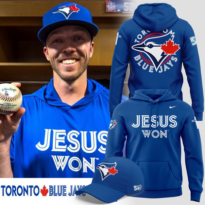 Toronto Blue Jays x JESUS WON 2026 Hoodie