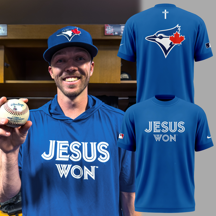 Toronto Blue Jays x JESUS WON 2026 T-shirt