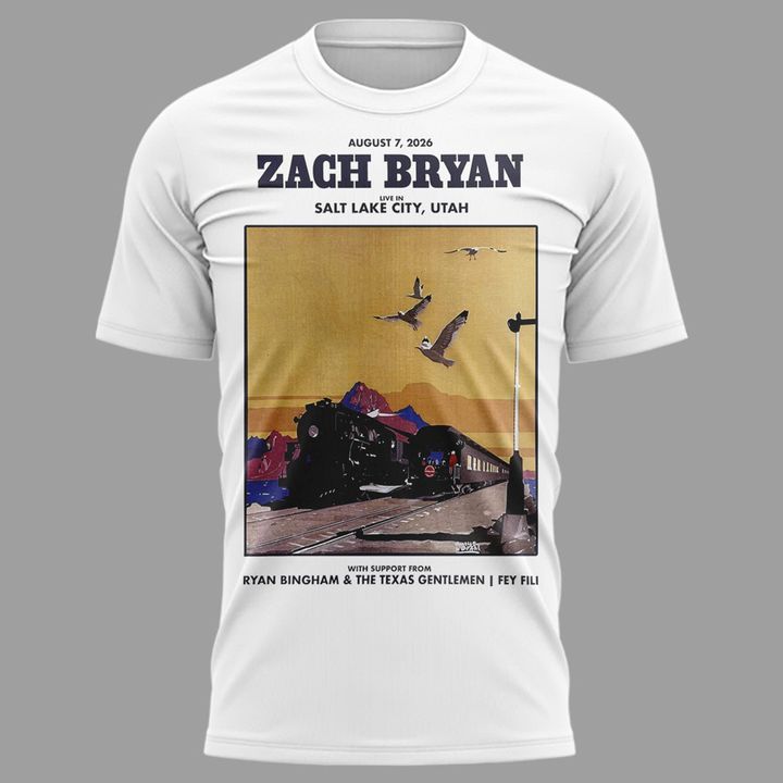 Special 2026 Zach Bryan at Rice–Eccles Stadium T-Shirt 2